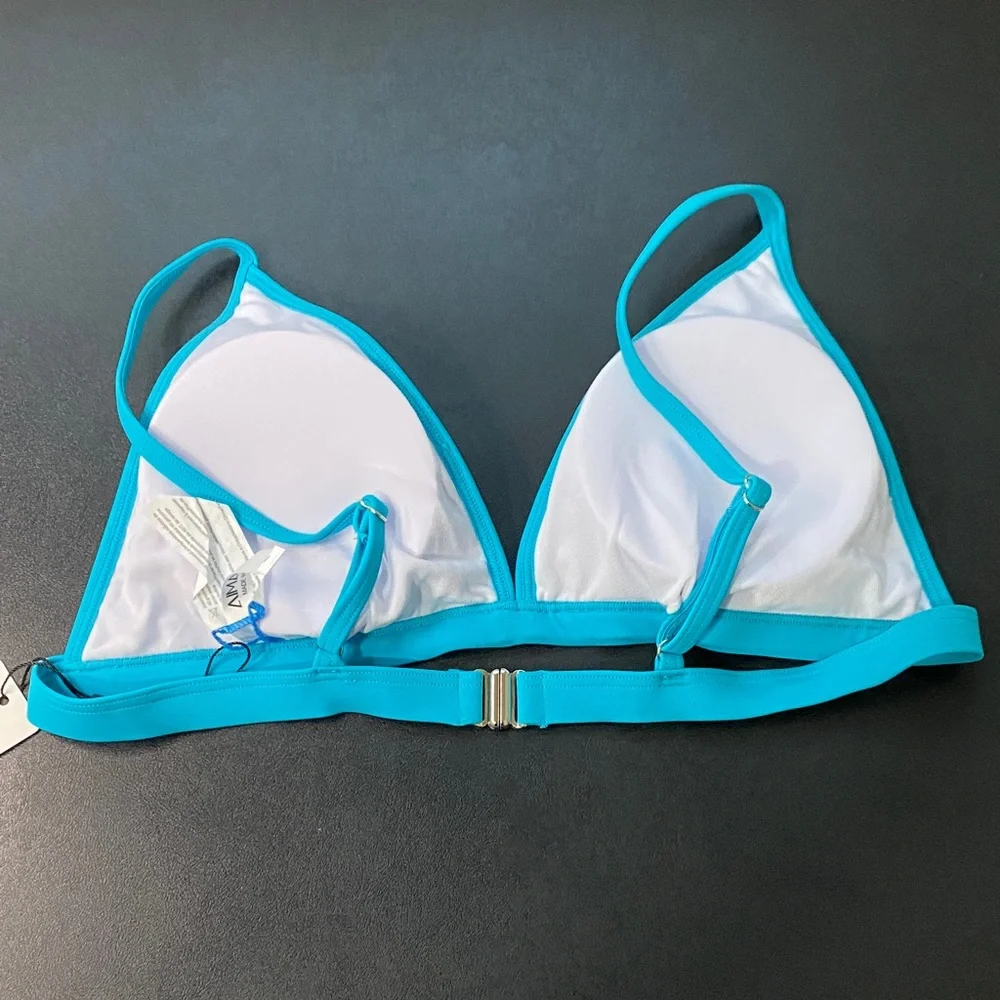 Blue Bikini Set Bathing Suit Swimsuit - Picture 5 of 8